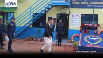 गृहमन्त्री सुदन गुरुङद्वारा प्रहरीलाई कानुन कार्यान्वयनमा दृढ हुन निर्देशन