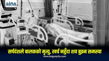सर्पदंशबाट ८ वर्षीय बालकको मृत्यु, उपचार खर्च तिर्न नसक्दा अस्पतालमै रोकियो शव