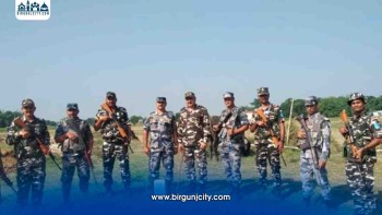 सीमा क्षेत्रमा सुरक्षा कडा, सशस्त्र प्रहरी र एसएसबी संयुक्त गस्तीमा