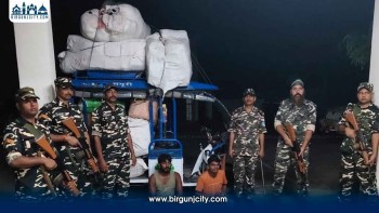 नेपाल–भारत सीमा क्षेत्रमा मदिरा र कस्मेटिकसहित पाँच जना पक्राउ
