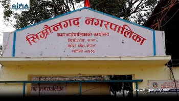 कर्मचारी आन्दोलनका कारण सिम्रौनगढ नगरपालिकाको सेवा ठप्प