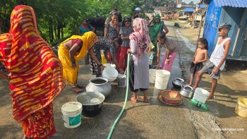 बिजुली नहुँदा पानी भर्न जेनेरेटरको भर