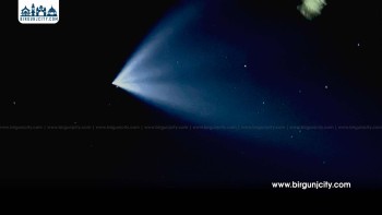 नेपालका विभिन्न स्थानबाट आकाशमा चम्किलो उज्यालो दृश्य, रकेट प्रक्षेपणको प्रभाव हुनसक्ने