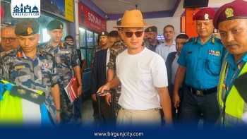 विराटनगरमा गृहमन्त्री गुरुङ, सुरक्षा र प्रशासनिक संयन्त्रको अनुगमन
