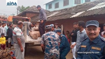 पर्सामा अवैध साल काठसहित ट्याक्टर नियन्त्रणमा, एक जना पक्राउ