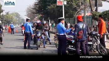 २४ घण्टामा दुई हजार १४४ सवारीचालक ट्राफिक कारबाहीमा, करिब २० लाख राजस्व संकलन