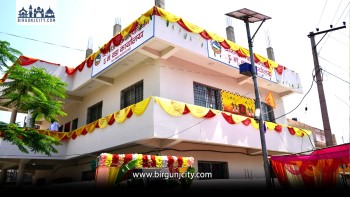 वीरगंज–८ मा सुविधासम्पन्न वडा कार्यालय भवन उद्घाटन, सेवा प्रवाह अब थप सहज हुने अपेक्षा