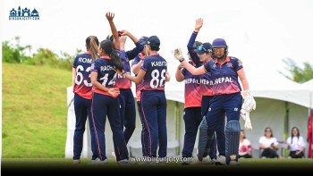 आईसीसी महिला टी–२० च्यालेन्ज ट्रफीबाट नेपाल बाहिरियो