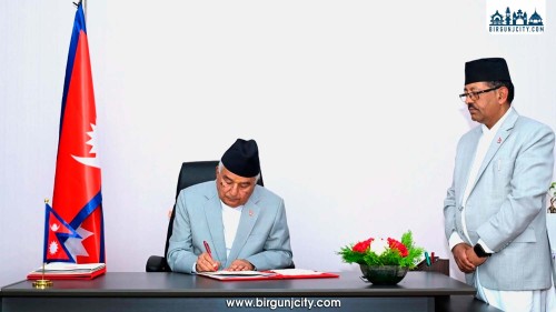 राष्ट्रपति पौडेलद्वारा एकैपटक तीन अध्यादेश जारी