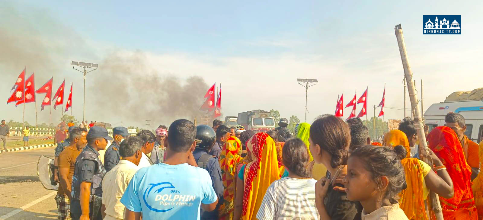 अव्यवस्थित बस्ती हटाउने सूचनाविरुद्ध स्थानीयवासी आन्दोलनमा