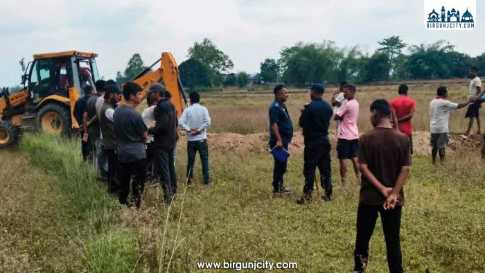 पर्सामा १७ बिघा वन अतिक्रमण हटाइयो, तारबार र वृक्षारोपणको तयारी
