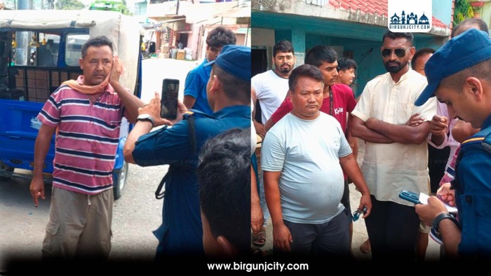 जीतपुरसिमराको टेढा रोडमा अटोचालकबीच झडप, एकको कान चुँडियो