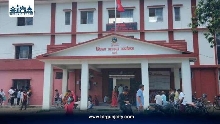 भ्रामक भिडियो तथा अफवाहजन्य पोस्ट नगर्न पर्साका प्रमुख जिल्ला अधिकारीको आग्रह