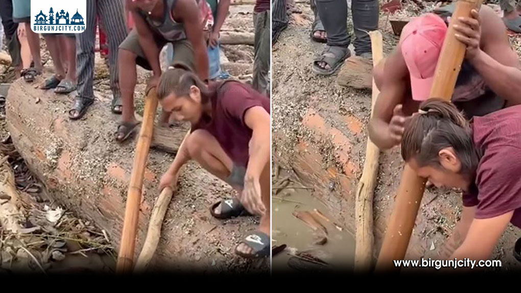 शवबाट कानको मुन्द्रा निकाल्ने युवा समातिए
