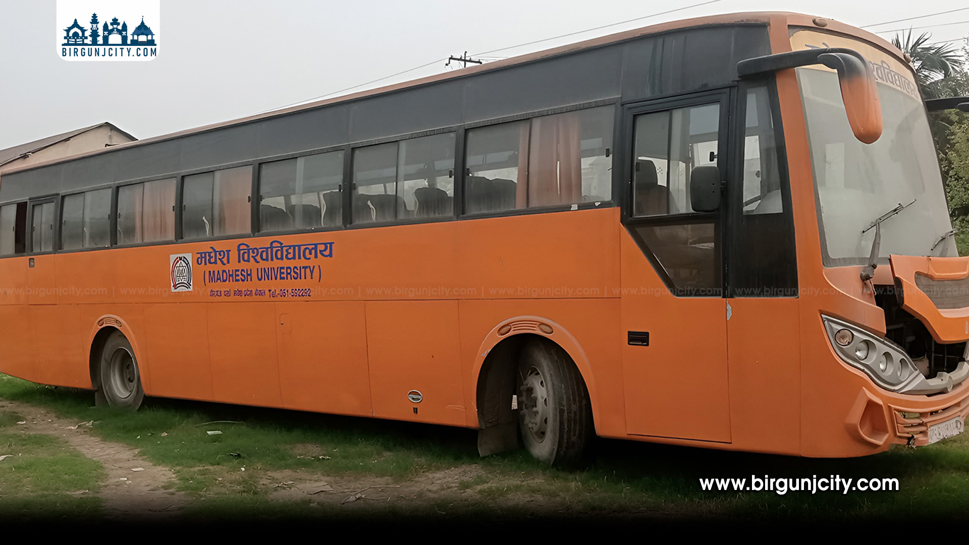 वीरगंजको मधेश विश्वविद्यालयको बस सञ्चालनविहीन,  प्रशासनलाई चुनौती