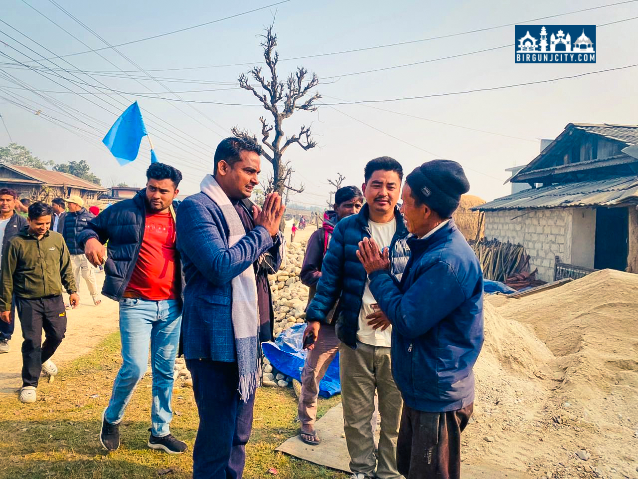 पर्सागढी–३ झाब्राहामा रास्वपा उम्मेदवार सुशील कानुको जनसम्पर्क अभियान समपन्न