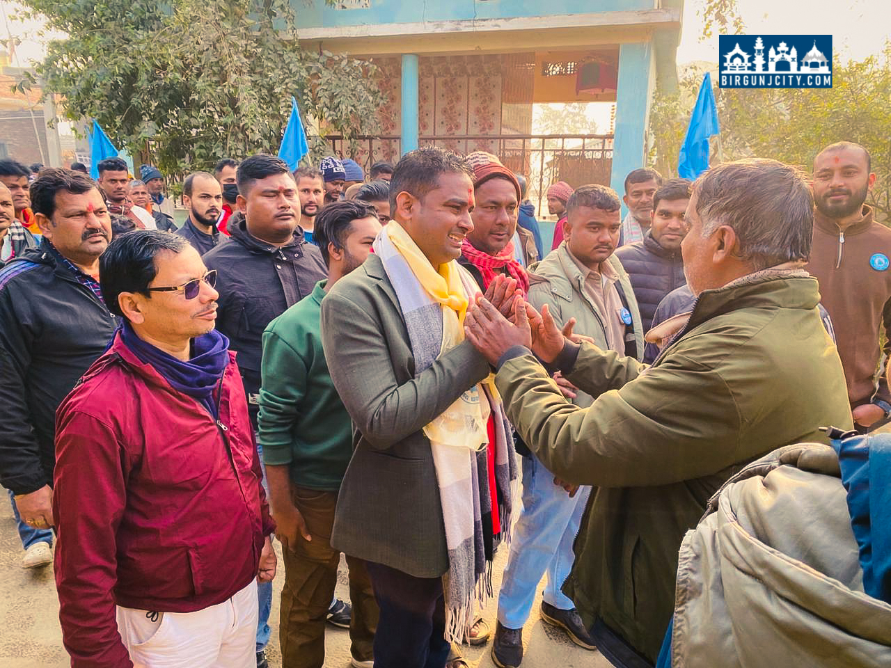 रास्वपा उम्मेदवार सुशिल कुमार कानुकाे बहुदरमाई वडा–४ मा घरदैलो कार्यक्रम सम्पन्न