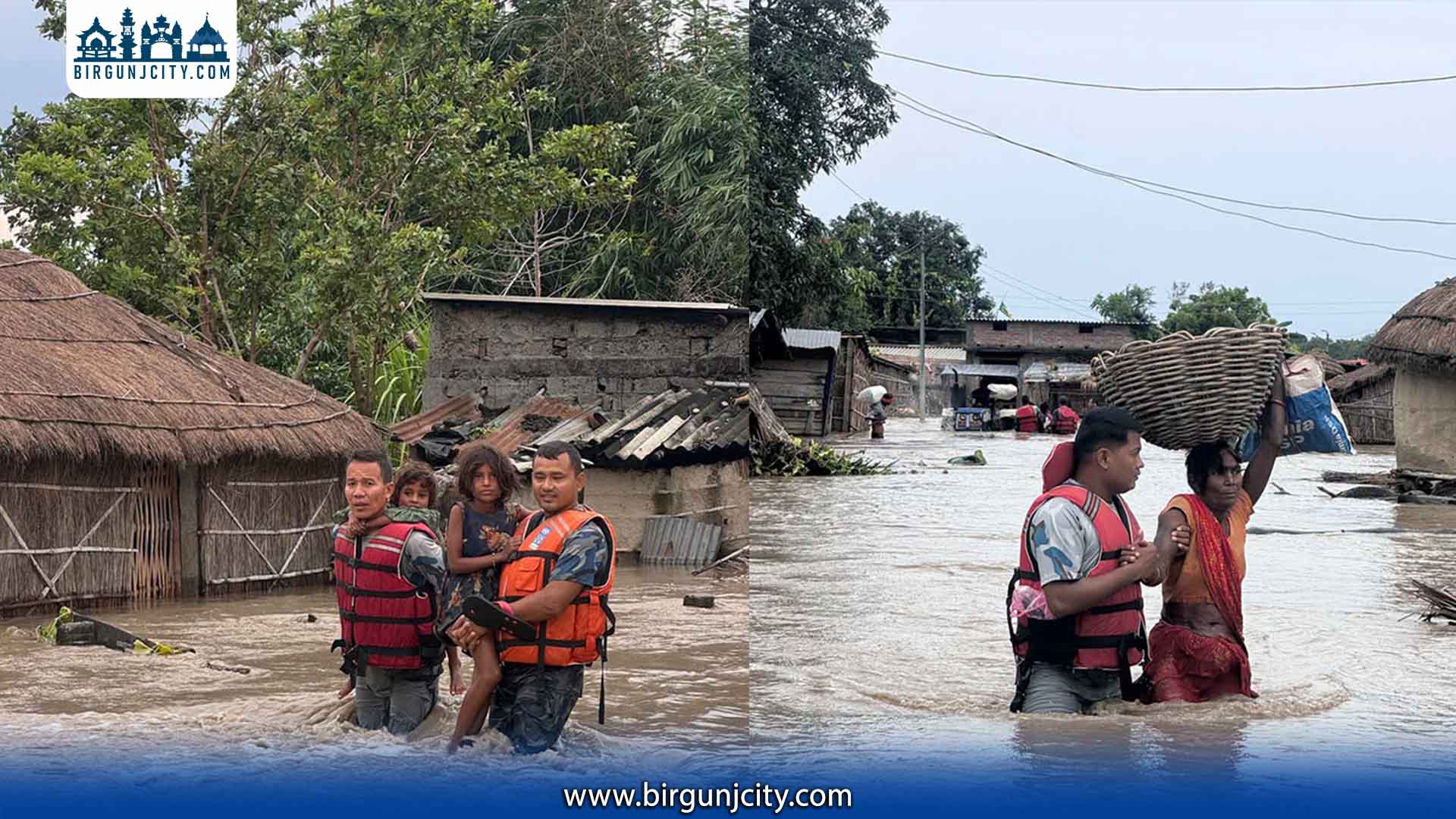 वर्षासँगै आएको बाढीपहिरोमा देशभर दुई जनाको मृत्यु, एक बेपत्ता