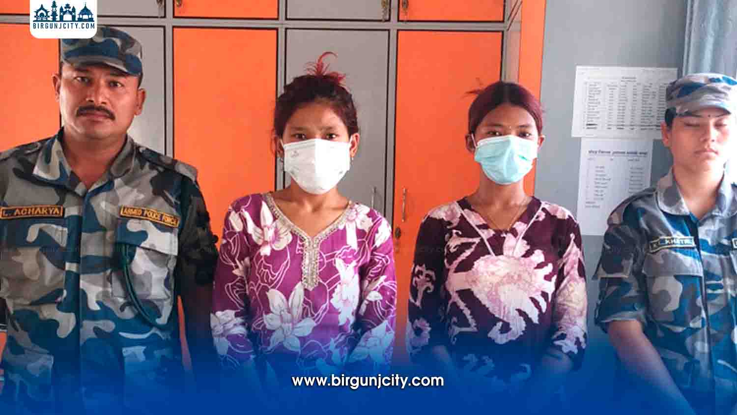 प्याडमा लागुऔषध लुकाएर कारागार पुगेका दिदीबहिनी पक्राउ